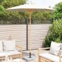 Paraguas de Jardín Blanco Crema 217x230 cm de Bambú von , Sonnenschirme - Ref: Foro24-4108081, Preis: 74,83 €, Rabatt: %