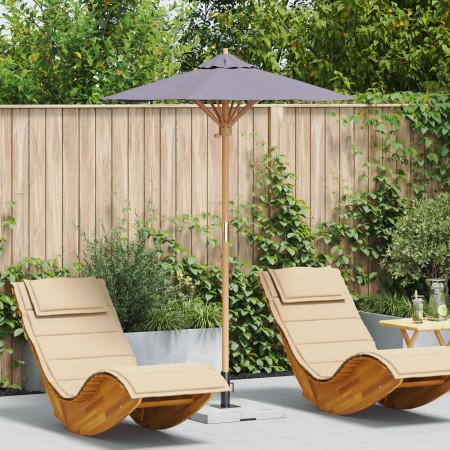 Paraguas de Jardín Gris Oscuro 150x210 cm Bambú von , Sonnenschirme - Ref: Foro24-4108084, Preis: 61,03 €, Rabatt: %