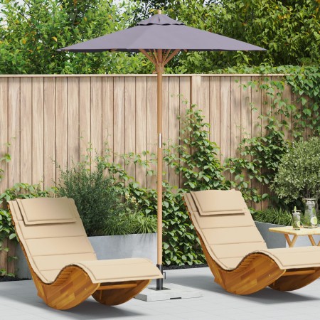 Parasol de Jardín Gris Oscuro 180x230 cm Bambú | Foro24.es | Tu tienda online para hogar, jardín y más Foro24.es