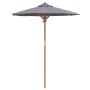 Parasol de Jardín Gris Oscuro 180x230 cm Bambú | Foro24.es | Tu tienda online para hogar, jardín y más Foro24.es