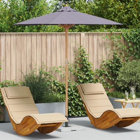 Sombrilla de Jardín Gris Oscuro 217x230 cm Bambú | Foro24.es | Tu tienda online para hogar, jardín y más Foro24.es