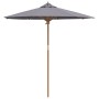 Sombrilla de Jardín Gris Oscuro 217x230 cm Bambú | Foro24.es | Tu tienda online para hogar, jardín y más Foro24.es
