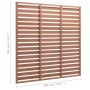 Fence panel with 1 brown WPC post 180x180 cm by vidaXL, fence panels - Ref: Foro24-318109, Price: 167,45 €, Discount: %
