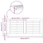 Tapa de Mesa 90x45x2,2 cm Rectangular de Madera Maciza de Acacia von , Tischplatten - Ref: Foro24-4108094, Preis: 43,66 €, Ra...
