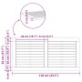 Tapa de mesa 110x55x2,2 cm de madera maciza de acacia rectangular von , Tischplatten - Ref: Foro24-4108096, Preis: 60,25 €, R...