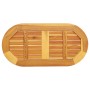 Tapa de Mesa 80x40x2,2 cm Ovalada de Madera Maciza de Acacia von , Tischplatten - Ref: Foro24-4108098, Preis: 39,24 €, Rabatt: %