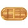 Mesa ovalada 90x45x2 cm de madera maciza de acacia by , Table tops - Ref: Foro24-4108099, Price: 44,98 €, Discount: %