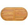 Superficie de Mesa Ovalada de Madera Maciza de Acacia 110x55x2 cm von , Tischplatten - Ref: Foro24-4108101, Preis: 61,12 €, R...