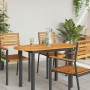Superficie de Mesa Ovalada de Madera Maciza de Acacia 110x55x2 cm von , Tischplatten - Ref: Foro24-4108101, Preis: 61,12 €, R...