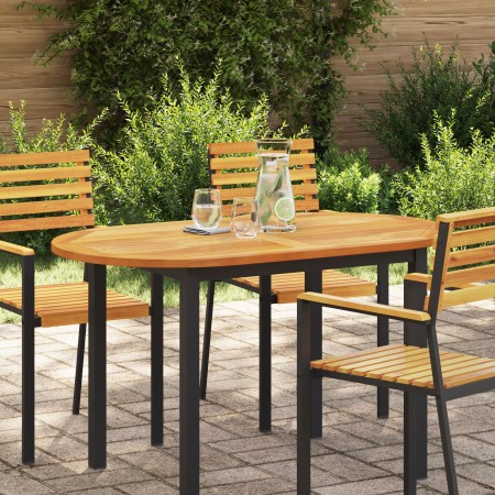 Tablero ovalado 120x70x2,2 cm de madera maciza de acacia by , Table tops - Ref: Foro24-4108102, Price: 75,82 €, Discount: %
