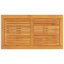 Mesa de Café 110x55x45 cm de Madera de Acacia Sólida de , Mesas de centro - Ref: Foro24-4108104, Precio: 93,30 €