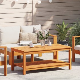 Mesa de Café 70x40x45 cm Madera de Acacia Maciza