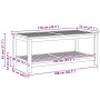 Mesa de Café 70x40x45 cm Madera de Acacia Maciza | Foro24.es | Tu tienda online para hogar, jardín y más Foro24.es