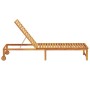 Tumbona de madera de Acacia by , Loungers - Ref: Foro24-4108106, Price: 149,54 €, Discount: %