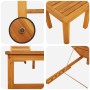 Tumbona con Mesa de Madera Maciza de Acacia | Foro24.es | Tu tienda online para hogar, jardín y más Foro24.es