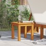 Mesa Lateral de Jardín 35x35x34 cm Madera Sólida de Acacia by , Garden tables - Ref: Foro24-4108110, Price: 35,16 €, Discount: %