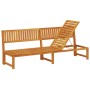 Tumbona 3-en-1 Función Madera Sólida de Acacia | Foro24.es | Tu tienda online para hogar, jardín y más Foro24.es