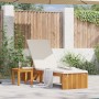 Tumbona 200x55x30 cm de Madera Maciza de Acacia | Foro24.es | Tu tienda online para hogar, jardín y más Foro24.es