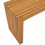 Banco de jardín con diseño de listones 110x30x45 cm en madera sólida de acacia von , Gartenbänke - Ref: Foro24-4108118, Preis...