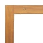 Banco de jardín con diseño de listones 110x30x45 cm en madera sólida de acacia von , Gartenbänke - Ref: Foro24-4108118, Preis...
