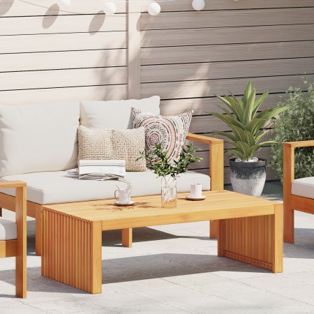 Mesa de café de jardín 110x55x35 cm de madera sólida de acacia by , Coffee table - Ref: Foro24-4108121, Price: 102,34 €, Disc...