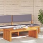 Mesa de café de jardín 110x55x35 cm de madera sólida de acacia by , Coffee table - Ref: Foro24-4108121, Price: 102,34 €, Disc...