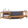 Entorno de Hidromasaje Semicircular 272x120.5x55.5 cm Madera Acacia von , Pool- und Spa-Zubehör - Ref: Foro24-4108127, Preis:...