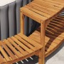 Entorno de Hidromasaje Semicircular 272x120.5x55.5 cm Madera Acacia von , Pool- und Spa-Zubehör - Ref: Foro24-4108127, Preis:...