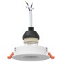 Focos Empotrados 6 pcs Redondos GU10 Blanco Ø91 mm | Foro24.es | Tu tienda online para hogar, jardín y más Foro24.es