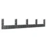 U-shaped gabion basket with 5 iron posts measuring 500x20x100 cm. by vidaXL, fence panels - Ref: Foro24-151278, Price: 125,78...