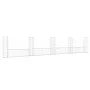 Cesta de gaviones forma de U 5 postes de hierro 500x20x100 cm de vidaXL, Paneles de vallas - Ref: Foro24-151278, Precio: 125,...