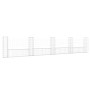 U-shaped gabion basket with 5 iron posts measuring 500x20x100 cm. by vidaXL, fence panels - Ref: Foro24-151278, Price: 126,94...