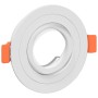 Focos empotrados 24 pcs Redondos GU10 Blanco Ø91 mm | Foro24.es | Tu tienda online para hogar, jardín y más Foro24.es