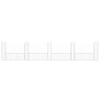 U-shaped gabion basket with 5 iron posts measuring 500x20x100 cm. by vidaXL, fence panels - Ref: Foro24-151278, Price: 126,94...