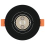 Focos empotrados 12 pcs Redondo GU10 Negro Ø91 mm | Foro24.es | Tu tienda online para hogar, jardín y más Foro24.es