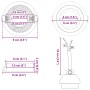Focos Empotrados 12 pcs Redondo GU10 Plata Ø91 mm | Foro24.es | Tu tienda online para hogar, jardín y más Foro24.es