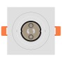 Focos empotrados 6 pcs Cuadrado GU10 Blanco 91x91 mm | Foro24.es | Tu tienda online para hogar, jardín y más Foro24.es