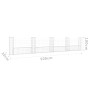 U-förmiger Gabionenkorb 5 Eisenpfosten 500x20x100 cm von vidaXL, Zaunpaneele - Ref: Foro24-151278, Preis: 126,94 €, Rabatt: %