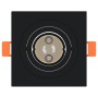 Focos empotrados 24 pcs Cuadrados GU10 Negros 91x91 mm | Foro24.es | Tu tienda online para hogar, jardín y más Foro24.es