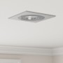 Focos empotrados 12 pcs Cuadrado GU10 Plata 91x91 mm | Foro24.es | Tu tienda online para hogar, jardín y más Foro24.es