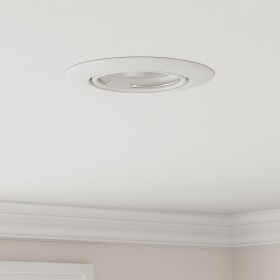 Luces Empotradas 6 pcs Redonda GU10 Blanca Ø90 mm