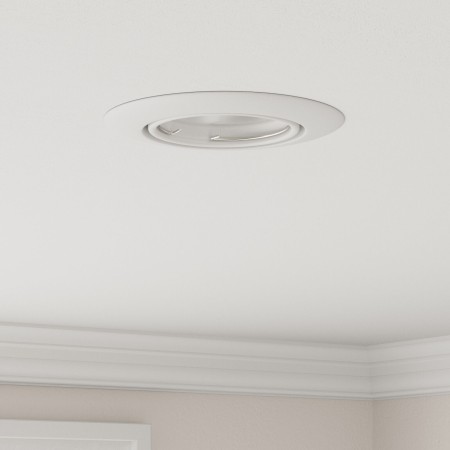 Luces Empotradas 6 pcs Redonda GU10 Blanca Ø90 mm Acero | Foro24.es | Tu tienda online para hogar, jardín y más Foro24.es
