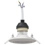Luces Empotradas 6 pcs Redonda GU10 Blanca Ø90 mm Acero | Foro24.es | Tu tienda online para hogar, jardín y más Foro24.es