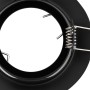 Focos Empotrados 24 pcs Redondos GU10 Negros Ø90 mm de Acero | Foro24.es | Tu tienda online para hogar, jardín y más Foro24.es