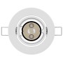 Luces Empotradas 6 pcs Redonda GU10 Blanca Ø90 mm Acero | Foro24.es | Tu tienda online para hogar, jardín y más Foro24.es