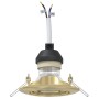VidaXL Focos Empotrados 12 pcs Redondos GU10 Dorado Ø90 mm Acero | Foro24.es | Tu tienda online para hogar, jardín y más Foro24.es