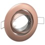 Focos Empotrados 6 pcs Redondos GU10 Cobre Ø90 mm Acero | Foro24.es | Tu tienda online para hogar, jardín y más Foro24.es