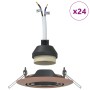 Focos Empotrados 24 pcs Redondo GU10 Cobre Ø90 mm Acero von , Lampen - Ref: Foro24-4108169, Preis: 54,18 €, Rabatt: %