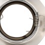 Luces Empotradas 6 pcs Redondas GU10 Plata Ø90 mm Acero | Foro24.es | Tu tienda online para hogar, jardín y más Foro24.es