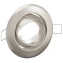 Luces Empotradas 6 pcs Redondas GU10 Plata Ø90 mm Acero de , Lámparas - Ref: Foro24-4108170, Precio: 16,42 €